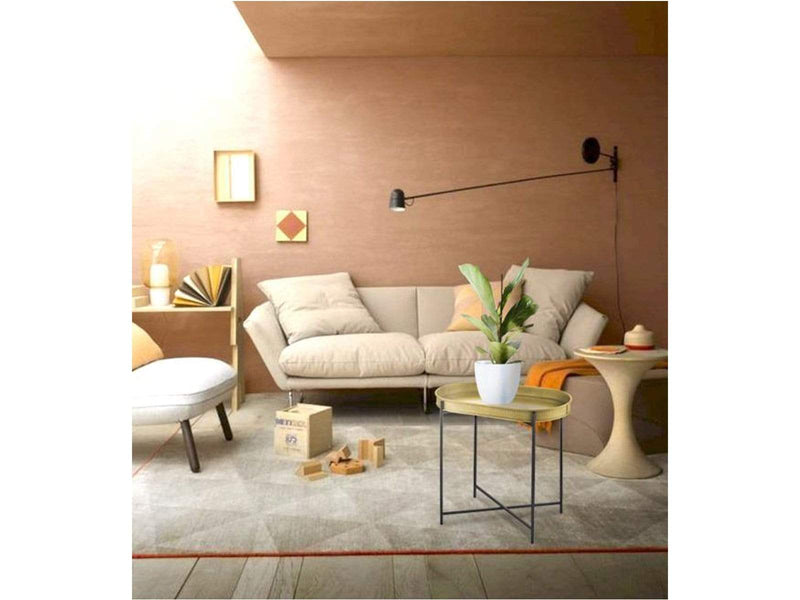 The Mia Sehpa&Tabure The Mia Sehpa Gold 56 x 32 x 56 Cm