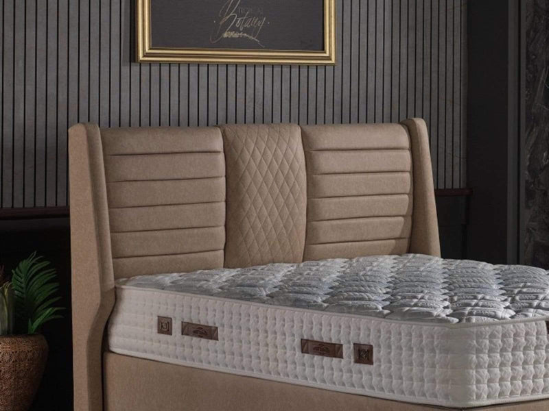 uyku dünyası Başlık 90x190 Lifos Başlık - Gold Krem