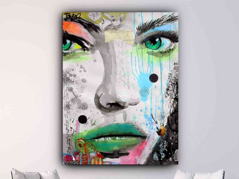 Yeni Stil Sanat Kolaj 8 - Yağlı Boya Efektli Kanvas Tablo